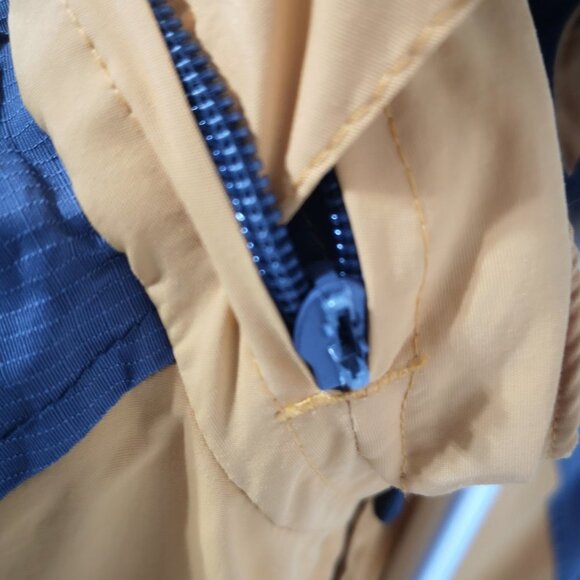 Outer Boundary Smartech Ladies Size Medium Gold & Grey Jacket with Packable Hood - Picture 15 of 15